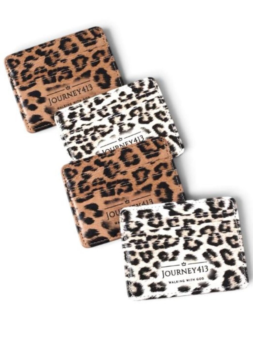 NEW - JOURNEY413 LEATHER 4X3 CARD CASE WALLET 2 COLOR OPTIONS 1 (PC)